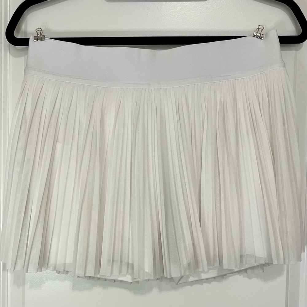 Lululemon Athletica White Mini Skort